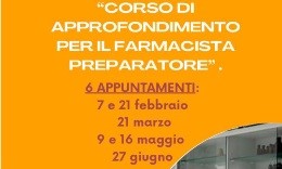 CORSO SIFAP DI APPROFONDIMENTO PER IL FARMACISTA PREPARATORE